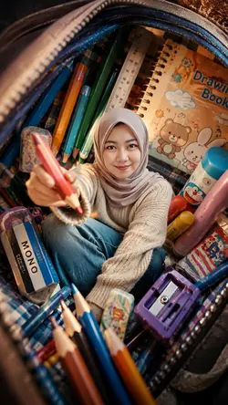 You Opened Your Childhood Pencil Case
