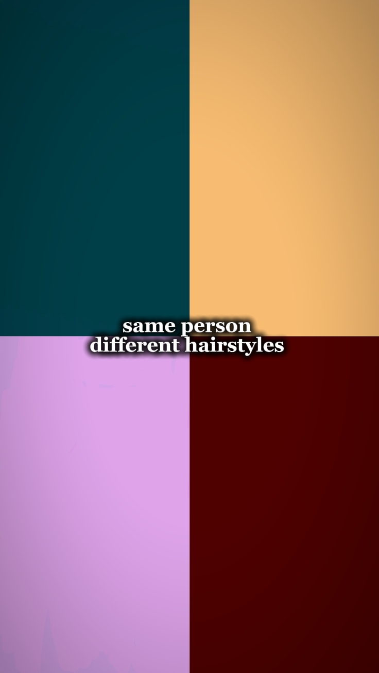 différentes coiffures