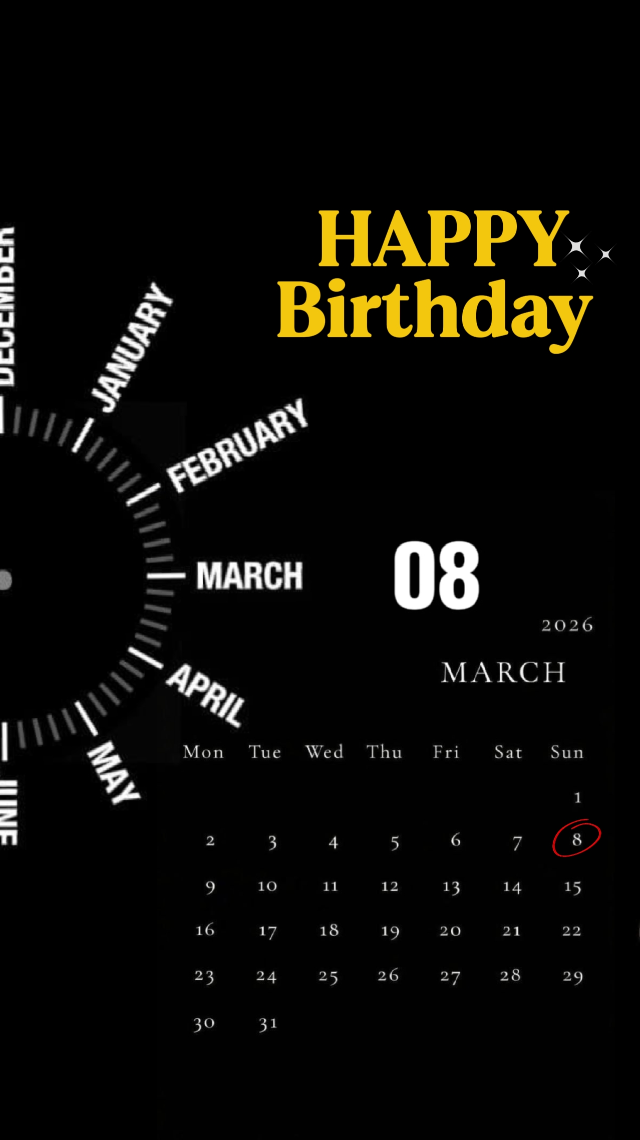 HBD 08 MART 