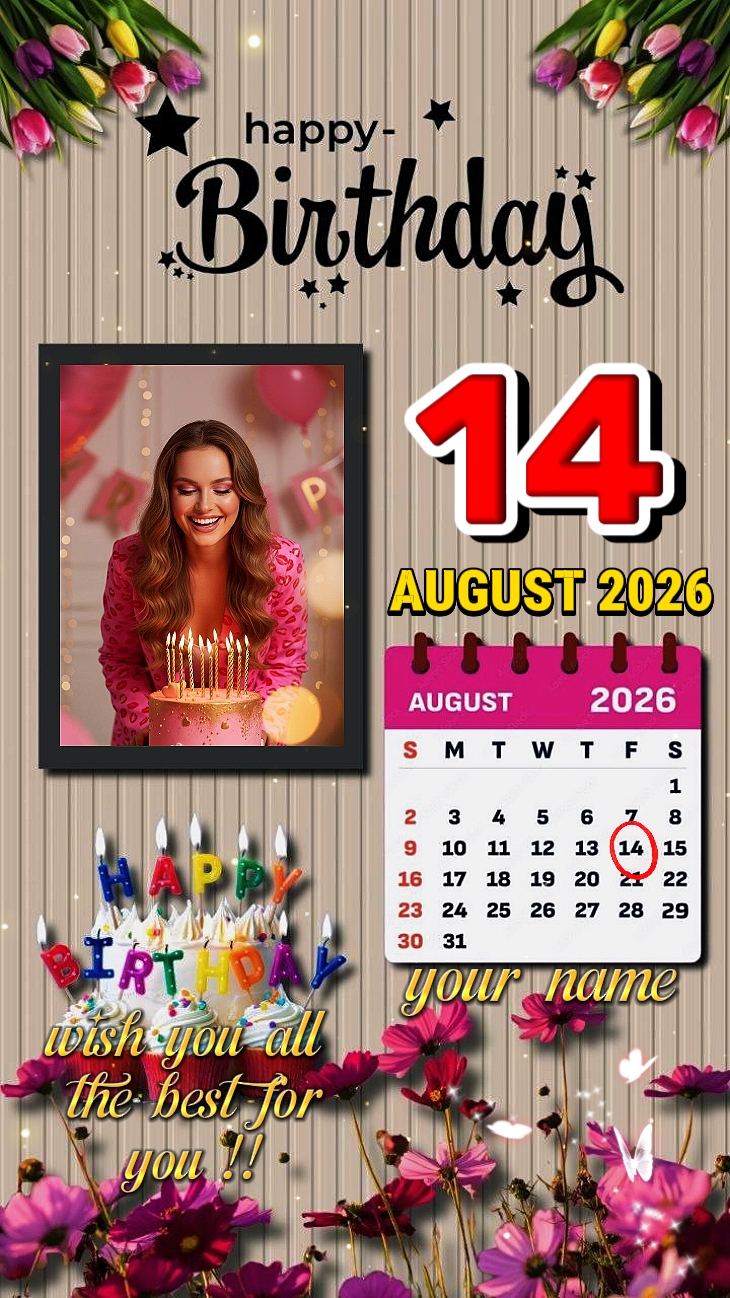 Cumpleaños 14 de agosto 