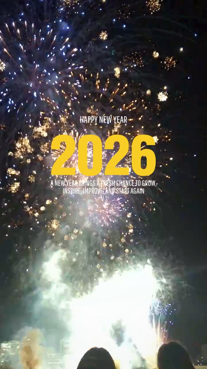Feliz año nuevo 2026