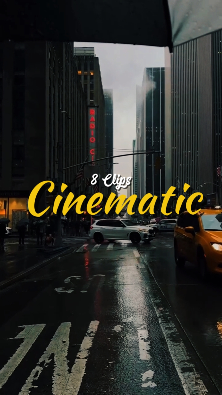 8 CLIPS CINEMATIC