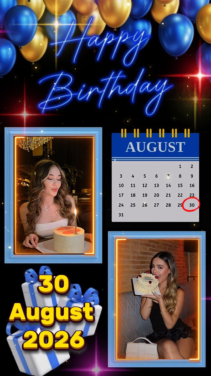 HBD 30 de agosto de 2026