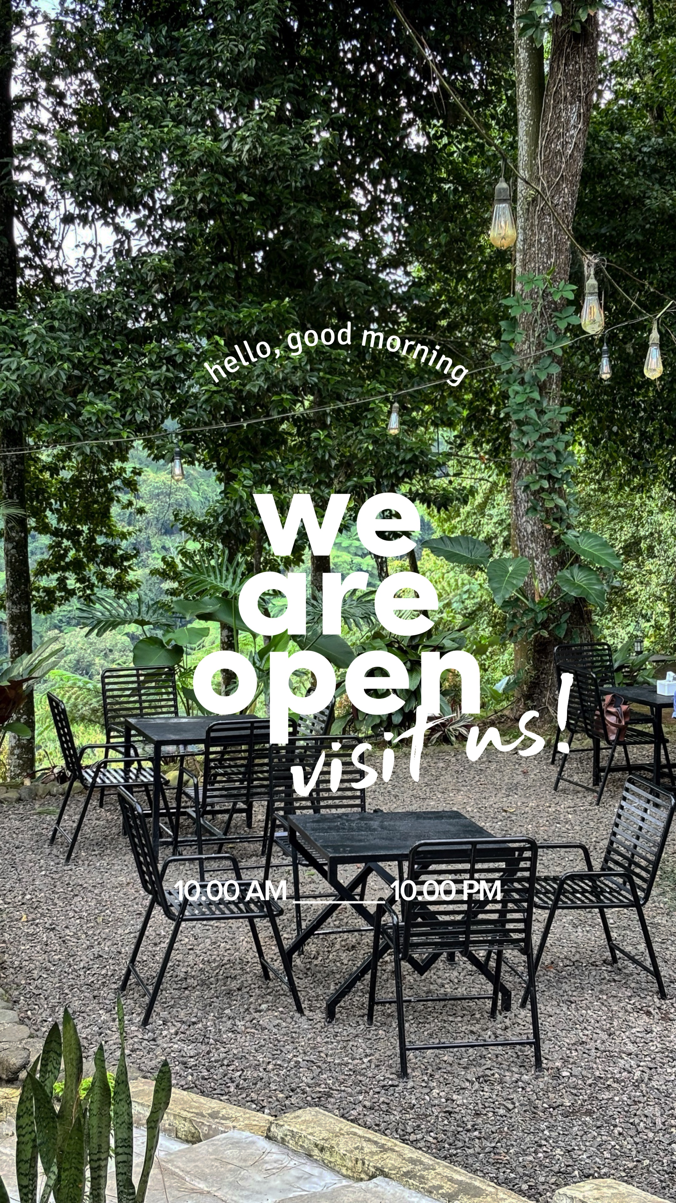 We Are Open Foto