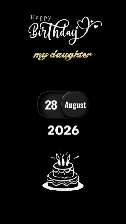 Aniversário da minha filha