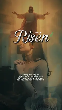 HE IS RISEN - EASTER