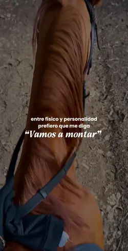 Montar caballo