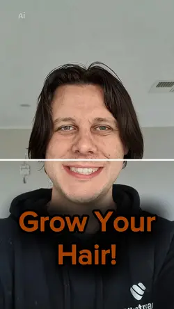 Shoulder length hair