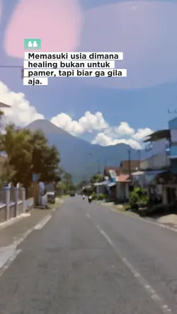 biar ga gila aja