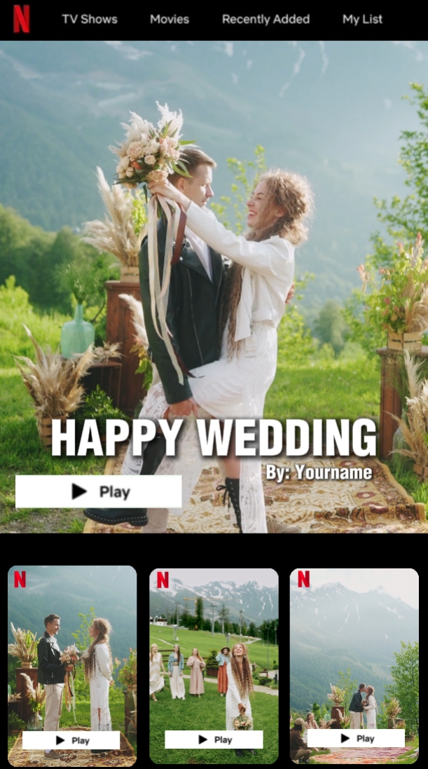 Mariage Netflix