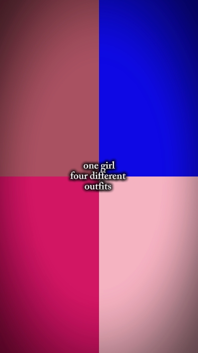 different outfits