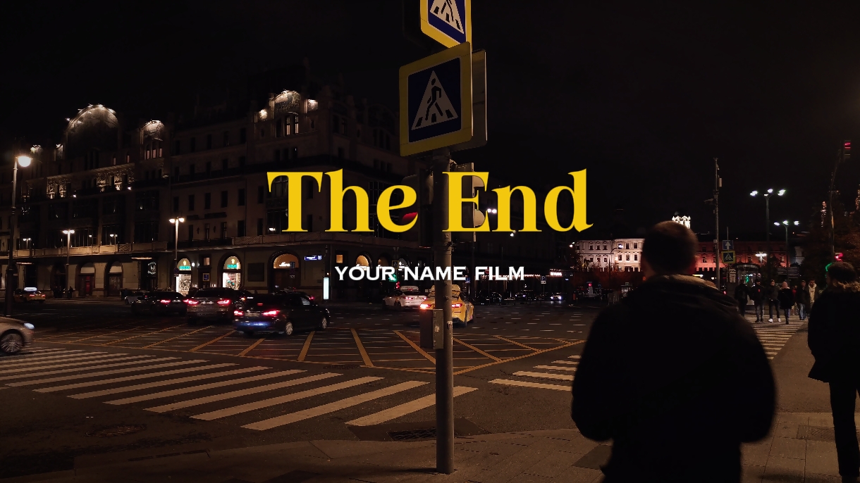 PELÍCULA DE ESCENA DE CRÉDITO |