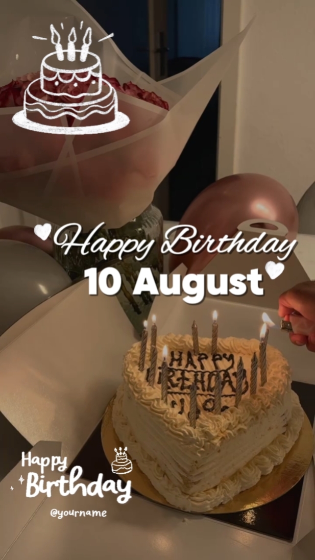 Aniversário 10 de agosto