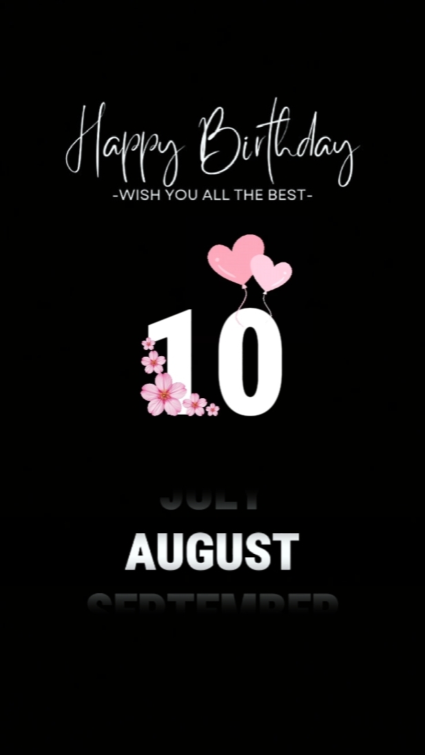 CUMPLEAÑOS HIJO 10 DE AGOSTO