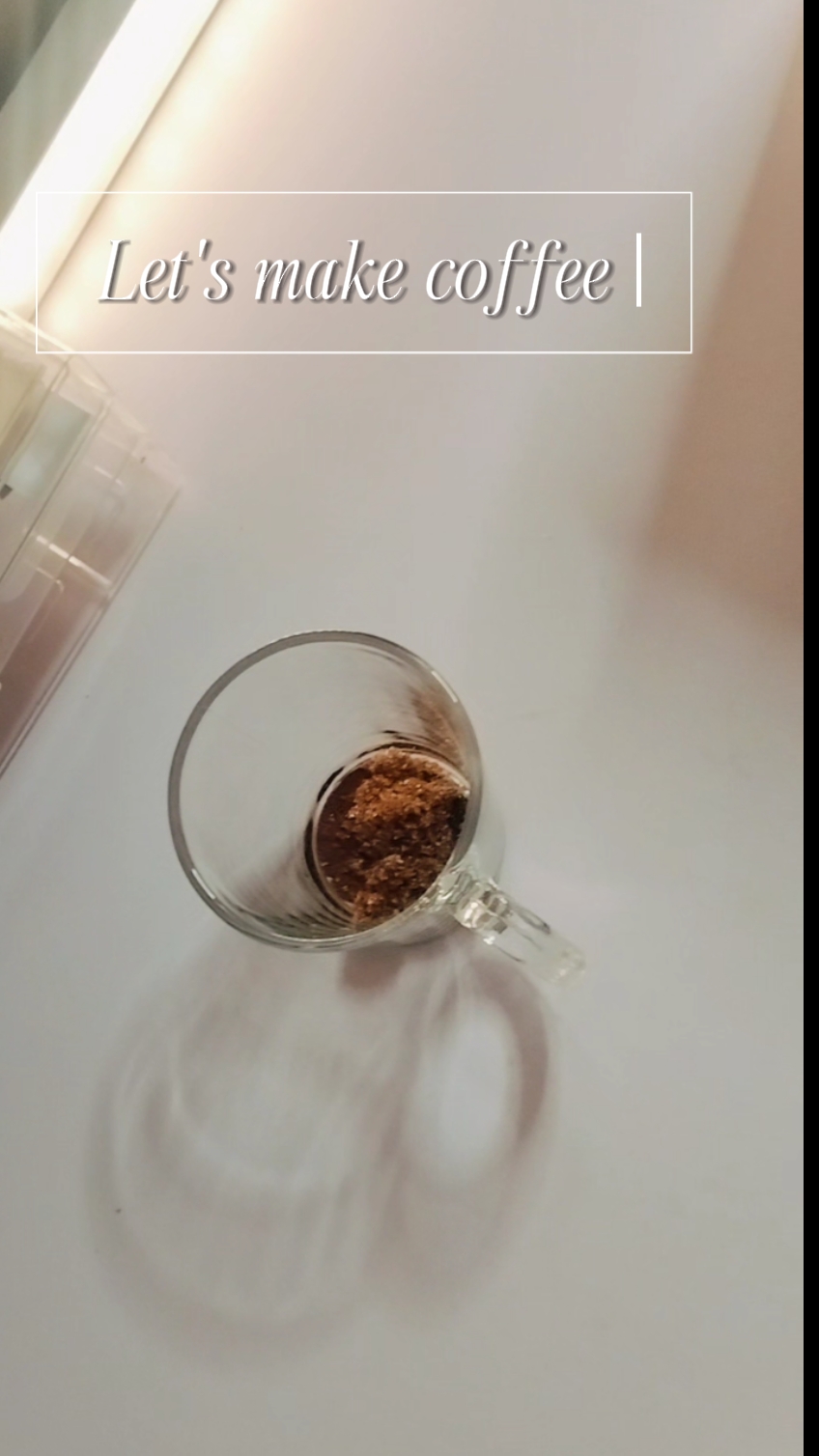 Vamos fazer café