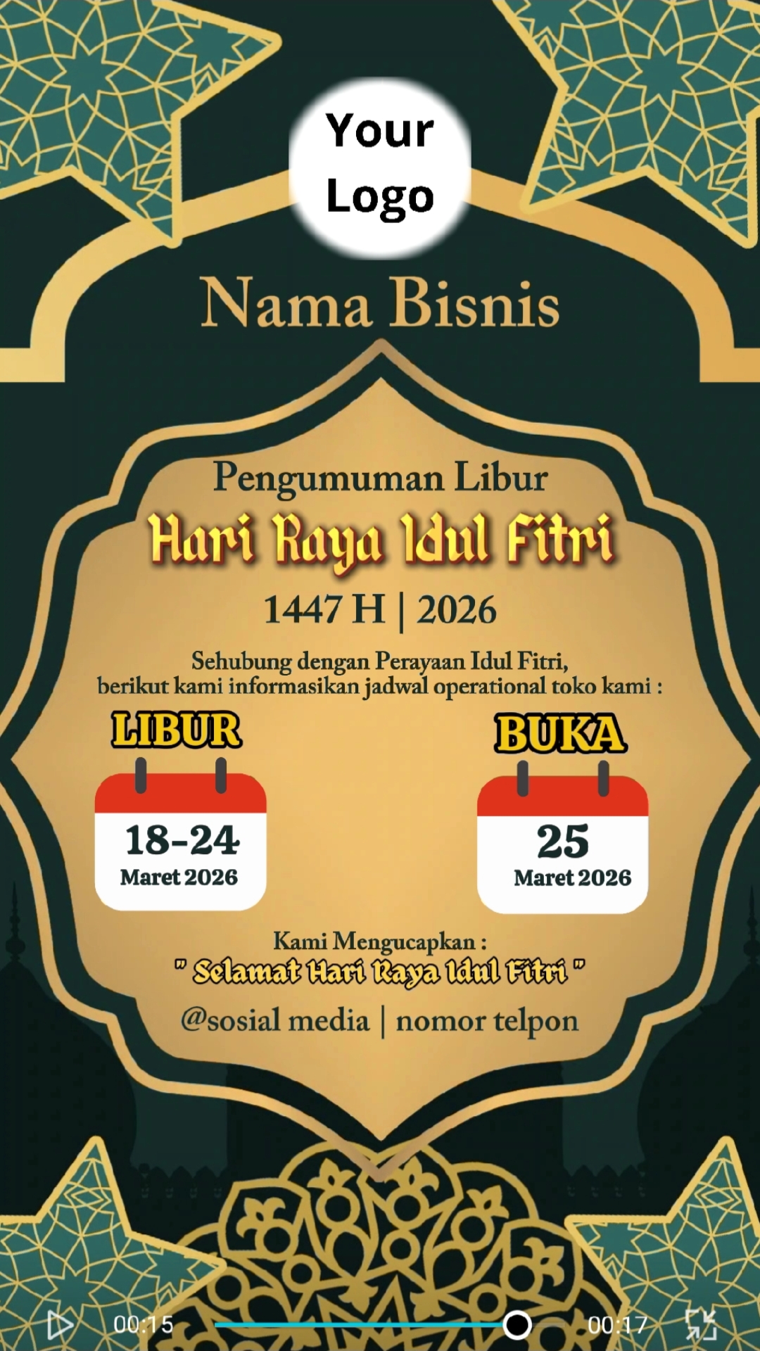 LIBUR LEBARAN