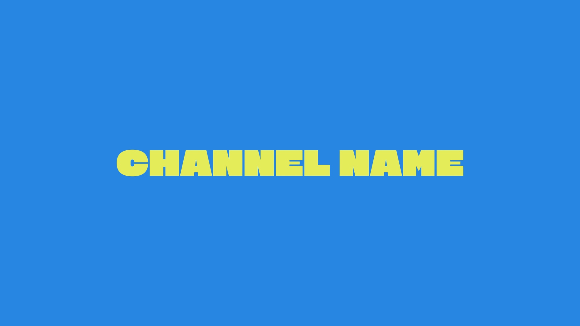 youtube intro