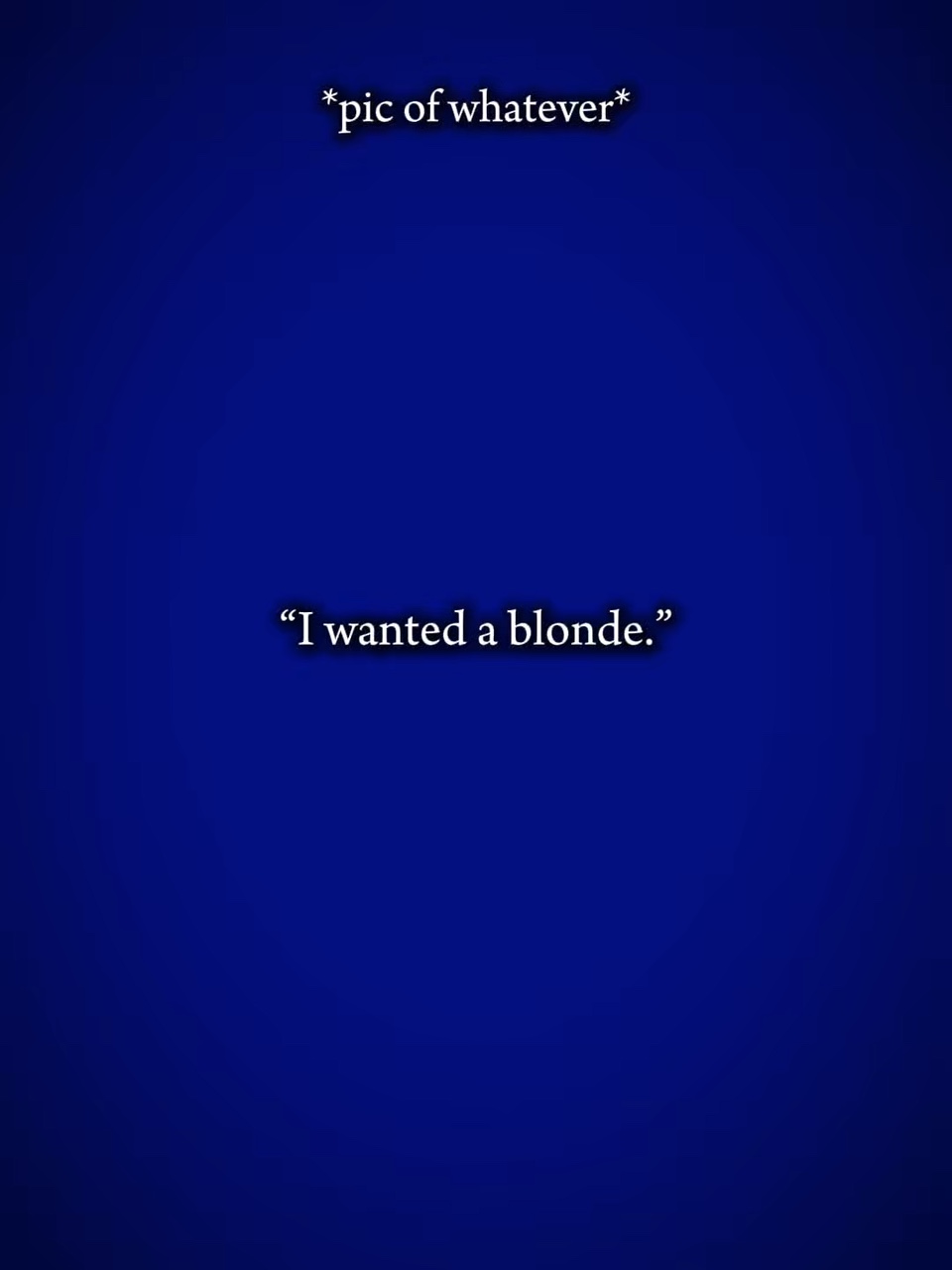 blonde 