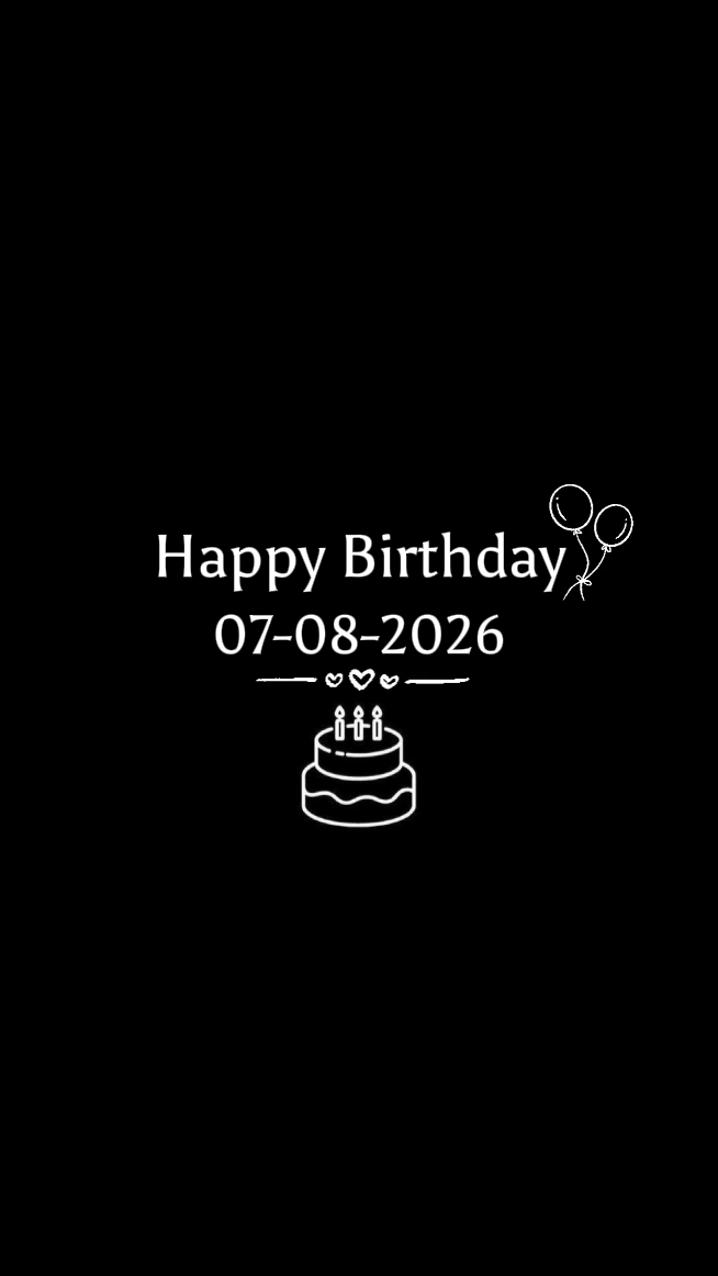 Anniversaire 07-08-2026