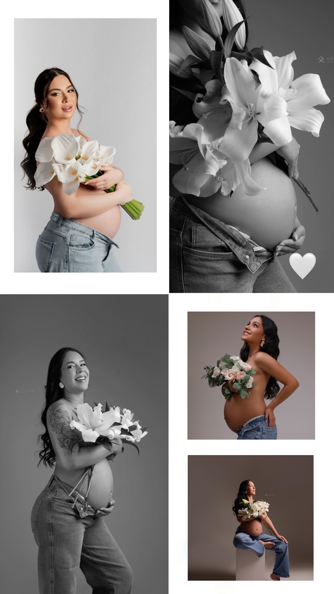 Sesión de fotos de maternidad