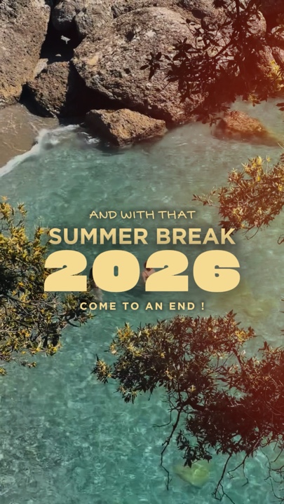 Vacances d'été 2026 