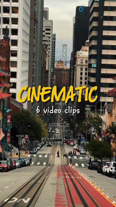 6 Clips Cinematic 