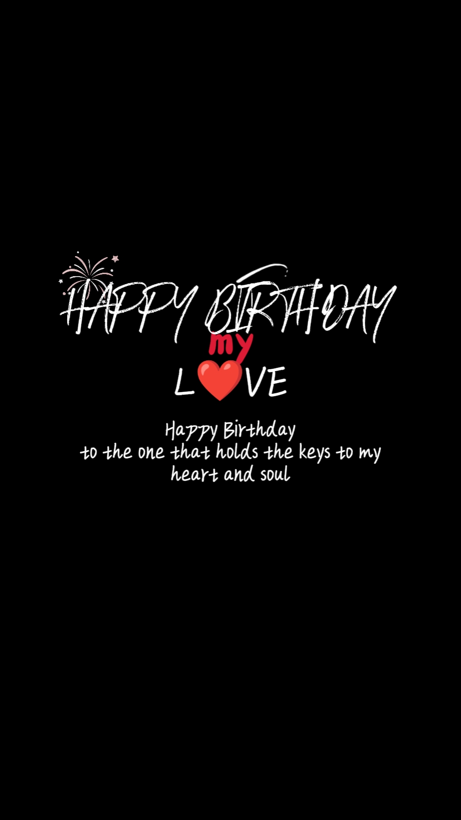 HappyBirthday MyLove