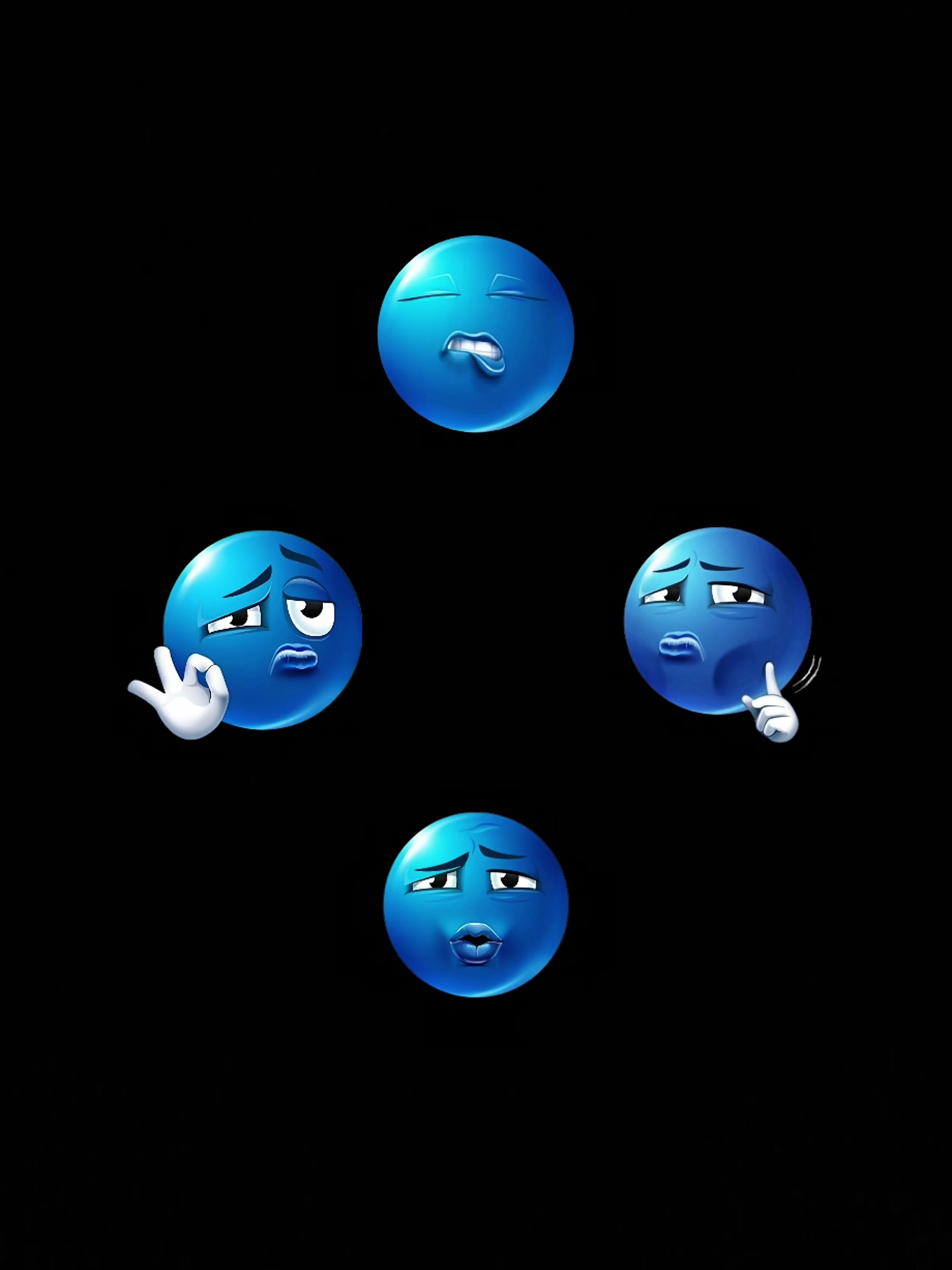 Vídeo de tendência de emoji