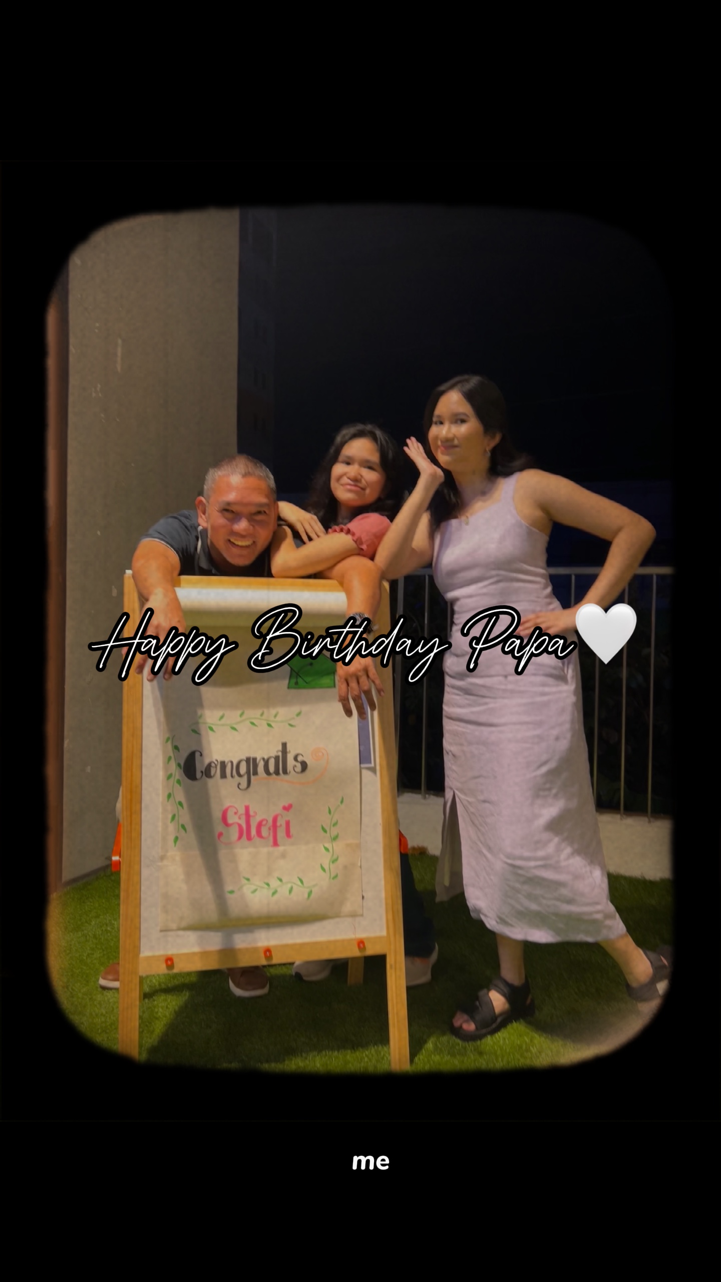 Feliz Aniversário Papai