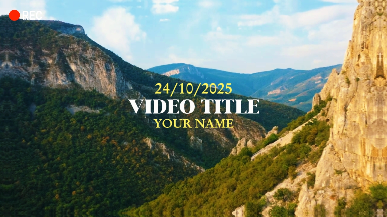 cinematic video