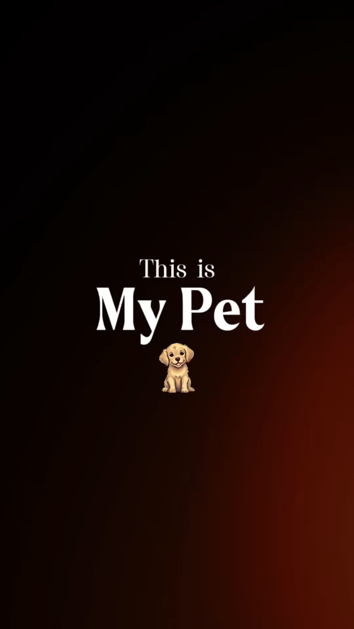 C'est mon animal de compagnie