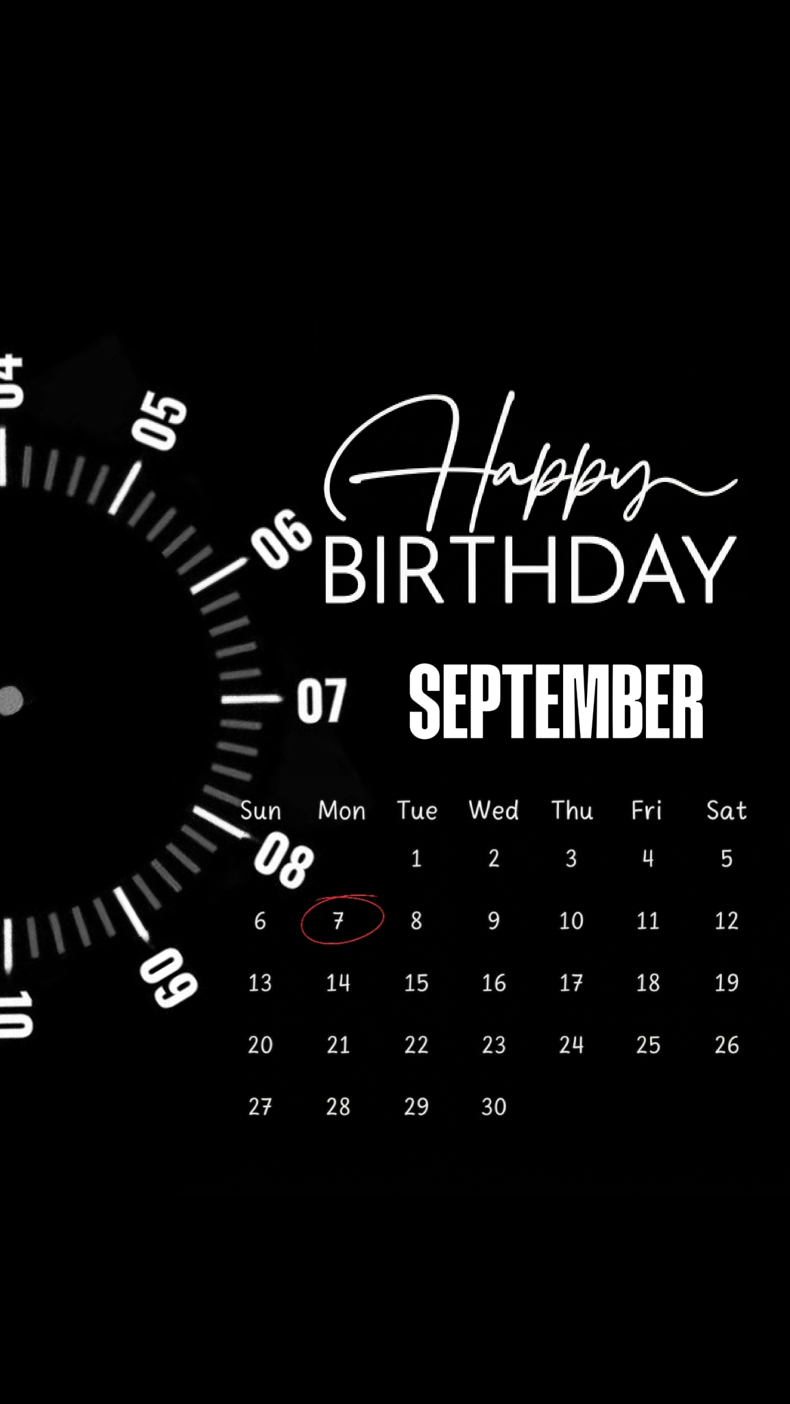 HBD 07 de setembro