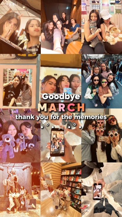 Selamat tinggal Maret 2025