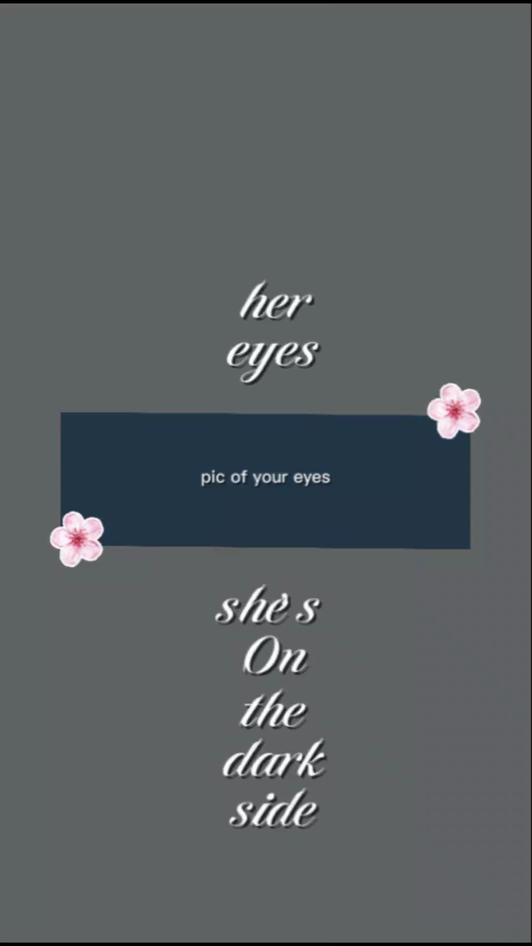 picture of your eyes