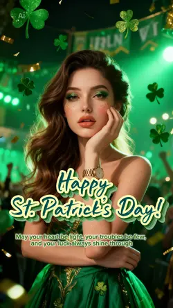 st. patricks make up