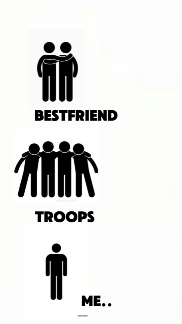 Mejores amigos tropas