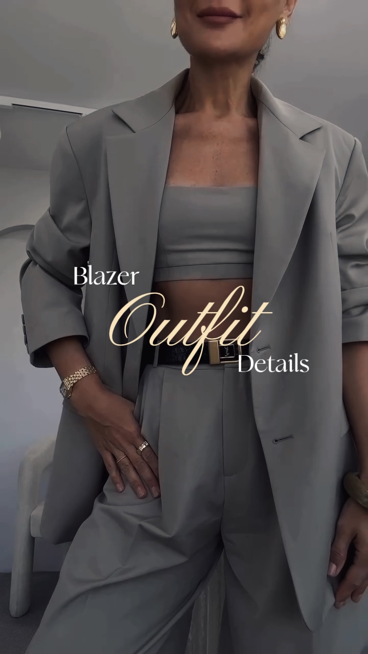 blazer kıyafet detayı