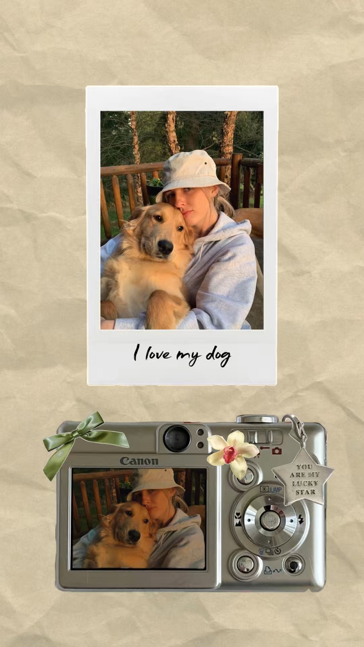 I love my dog