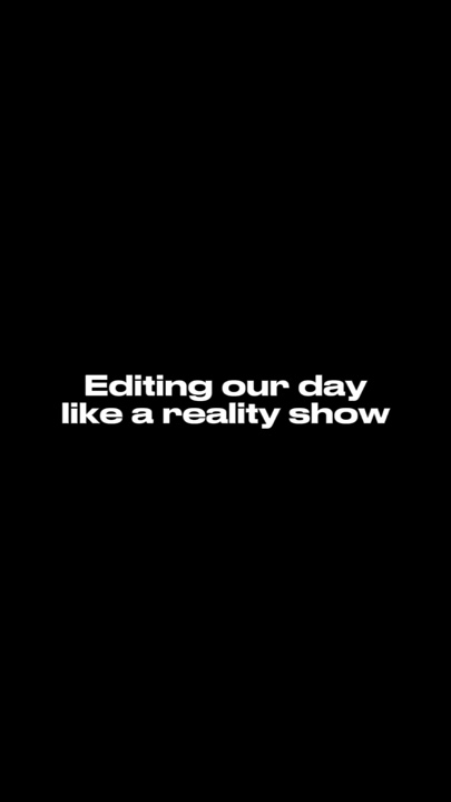 Like a reality show