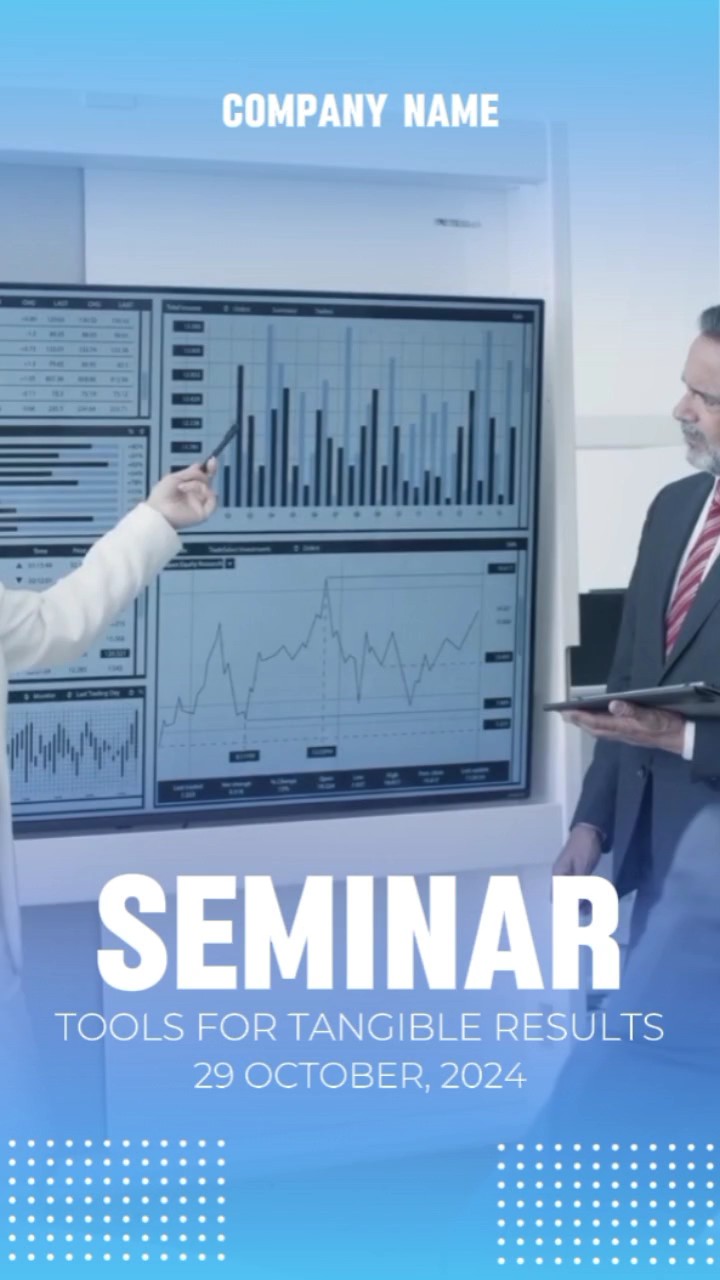 Gradien Minimalis Gaya Korporat & Industri Bisnis Seminar Iklan Instagram