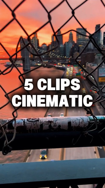 City vlog trend 