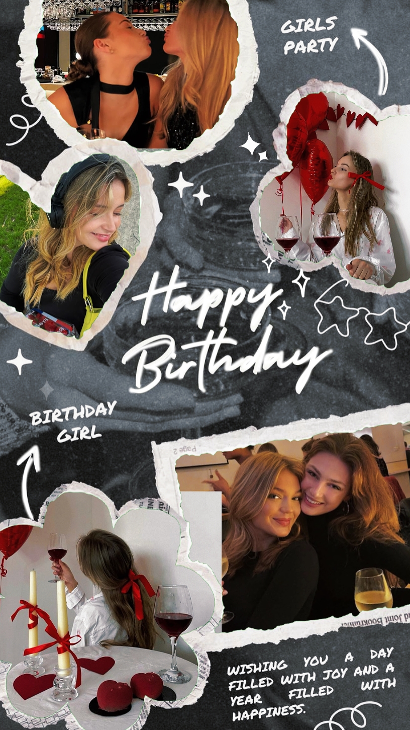 birthday scrapbook