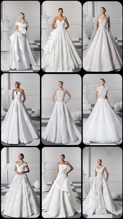 Vêtements de mariage