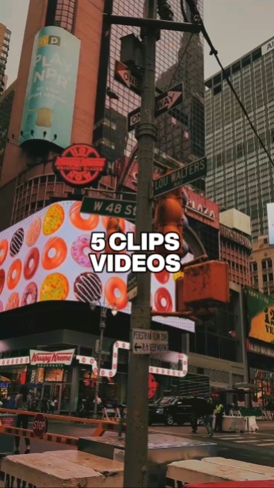 5 clips videos 