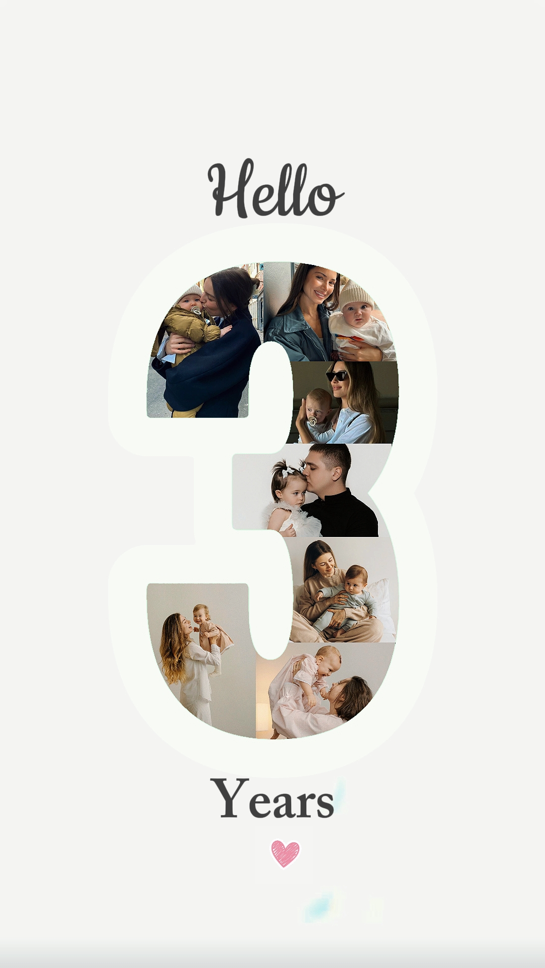 Aniversário 3 anos