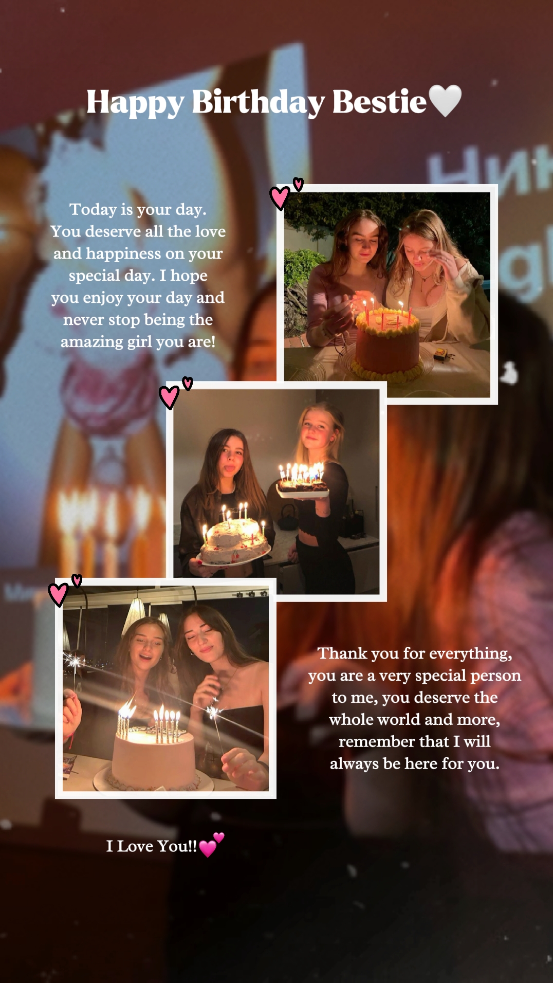 happy bday bestie