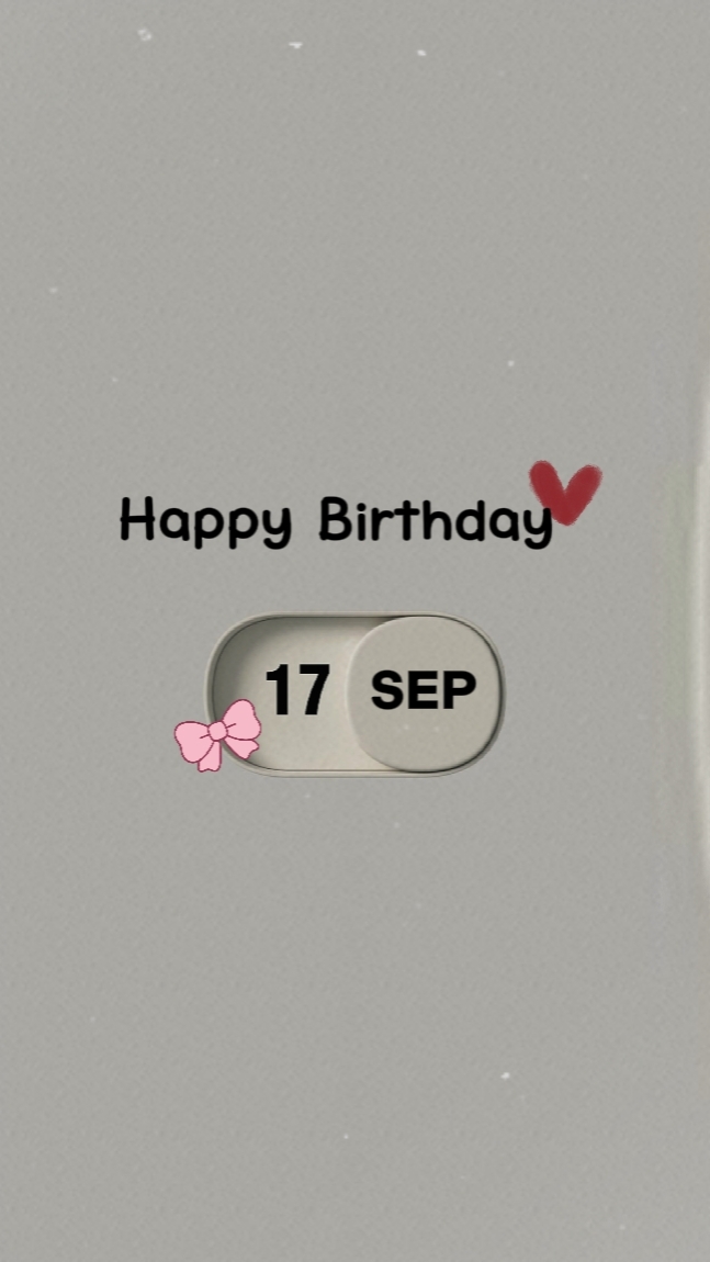17 SEPTEMBER ULANG TAHUN 