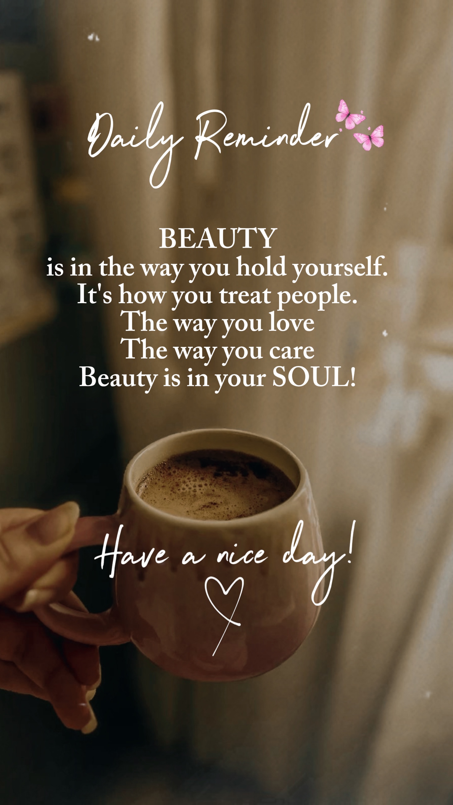 Beauty in soul