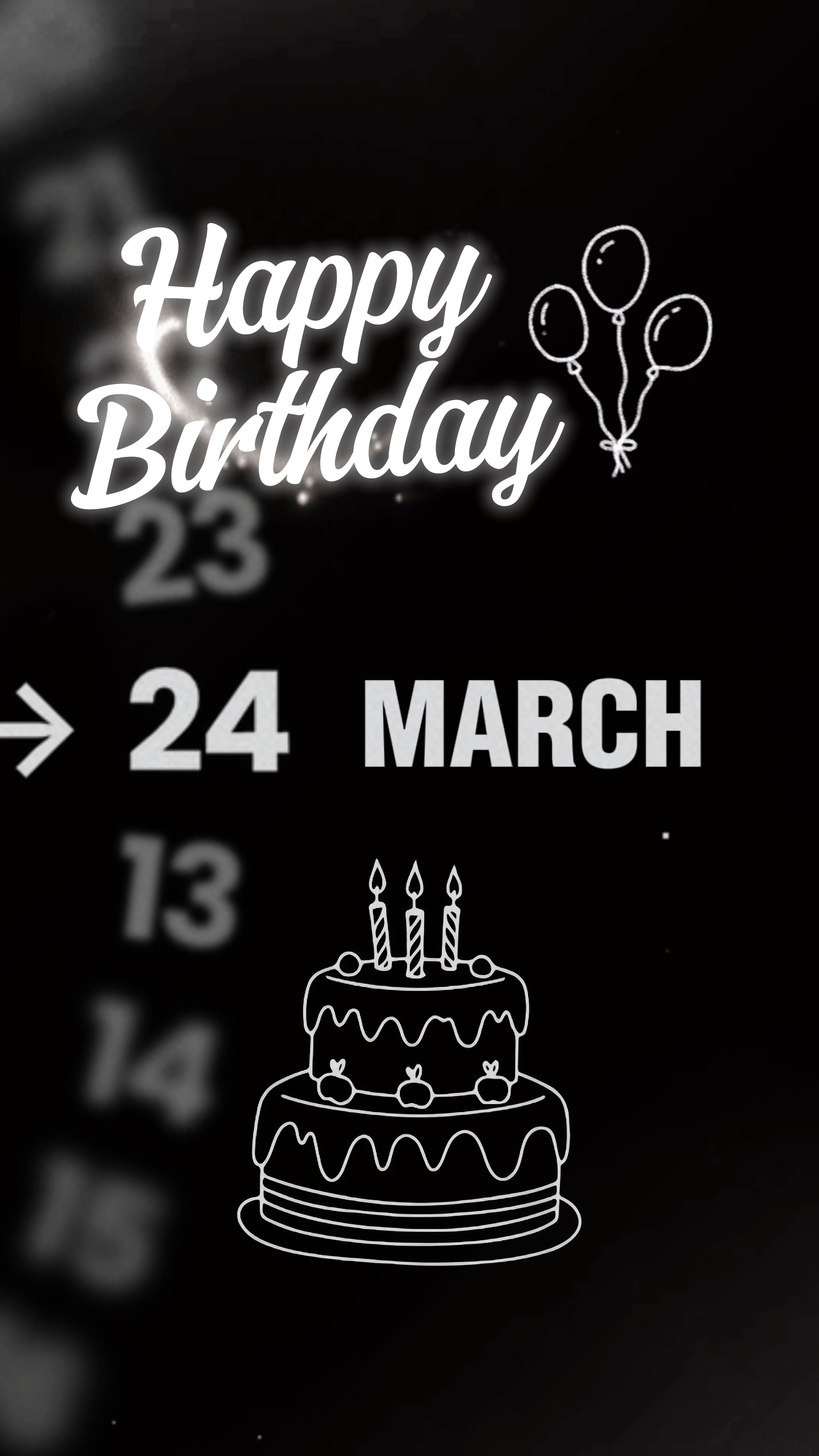 24 MARCH BIRTHDAY