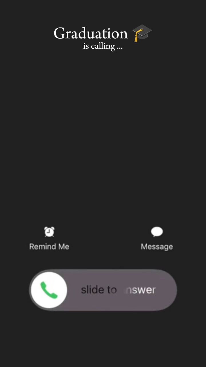 Graduation calling